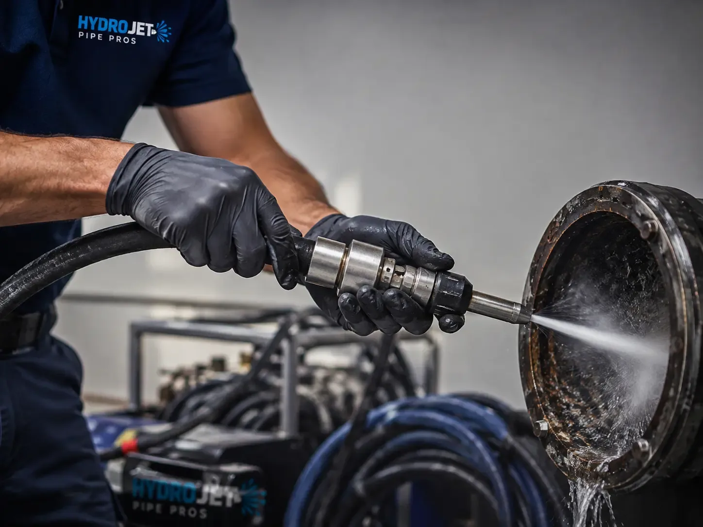 Hydro Jet Pipe Descaling in Manti, UT